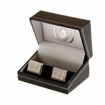 Manchester City manžetové knoflíčky Stainless Steel Cufflinks