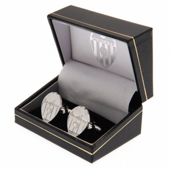 Valencia CF manžetové knoflíčky Silver Plated Cufflinks CR
