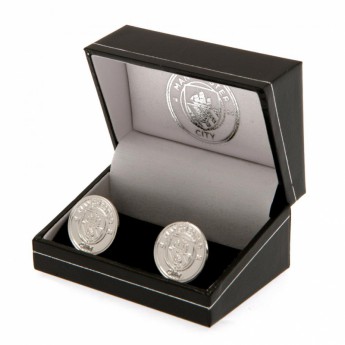 Manchester City manžetové knoflíčky Silver Plated Cufflinks CR