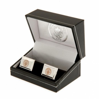 Manchester City manžetové knoflíčky Silver Plated Cufflinks