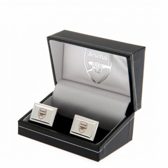 FC Arsenal manžetové knoflíčky Silver Plated Cufflinks
