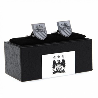 Manchester City manžetové knoflíčky Cufflinks Chrome