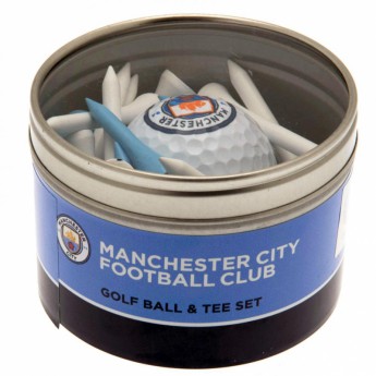 Manchester City golfový set Ball & Tee Set