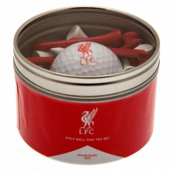 FC Liverpool golfový set Ball & Tee Set