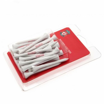FC Liverpool golfová dřevěná týčka Wooden Tees 20 pcs