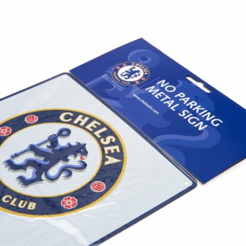 FC Chelsea kovová značka No Parking Sign