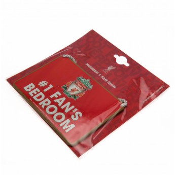 FC Liverpool značka do ložnice Bedroom Sign No1 Fan