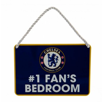 FC Chelsea značka do ložnice blue Bedroom Sign No1 Fan