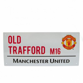 Manchester United cedule na zeď Street Sign
