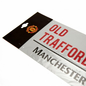 Manchester United cedule na zeď Street Sign