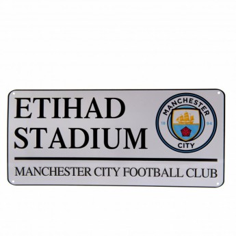 Manchester City cedule na zeď Street Sign