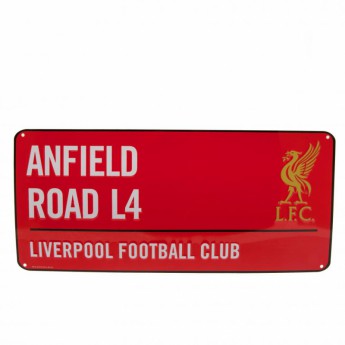 FC Liverpool cedule na zeď Street Sign RD