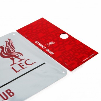 FC Liverpool cedule na zeď Street Sign