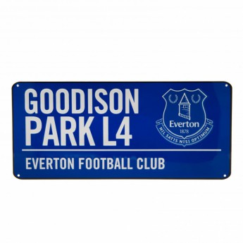 FC Everton cedule na zeď Street Sign BL