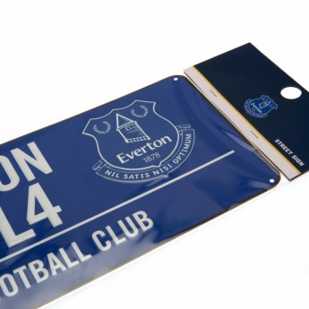 FC Everton cedule na zeď Street Sign BL