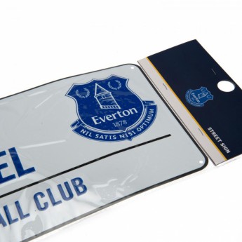 FC Everton cedule na zeď Street Sign