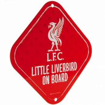 FC Liverpool cedule dítě v autě Little Dribbler