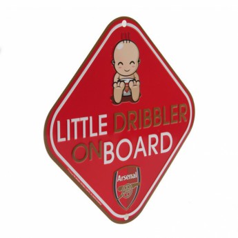 FC Arsenal cedule dítě v autě Little Dribbler