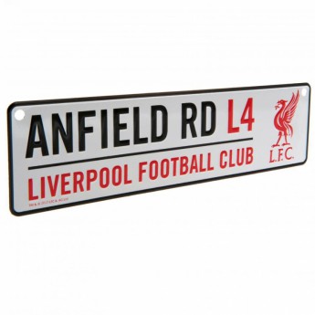 FC Liverpool cedule na okno Window Sign