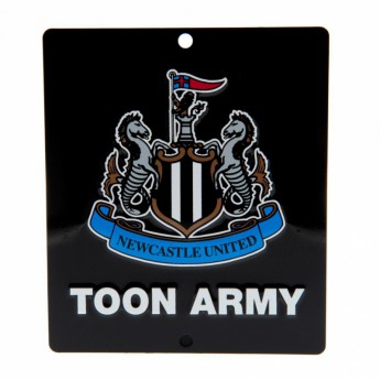 Newcastle United cedule na okno Window Sign SQ