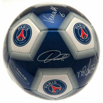 Paris Saint Germain podepsaný míč Football Signature
