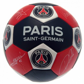 Paris Saint Germain fotbalový míč Nuskin Football Size 3