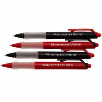 Manchester United set propisek 4pk Pen Set