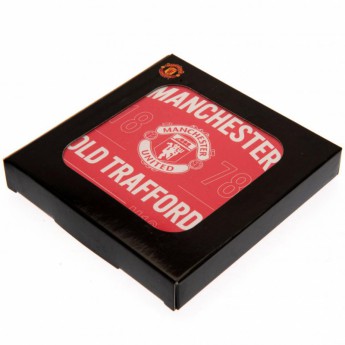 Manchester United set podtácků 4pk Coaster Set