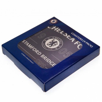 FC Chelsea set podtácků 4pk Coaster Set