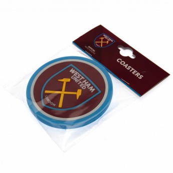 West Ham United set podtácků 2pk Coaster Set