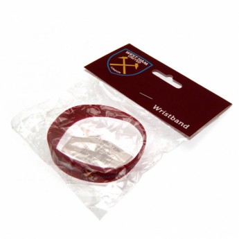 West Ham United silikonový náramek Silicone Wristband