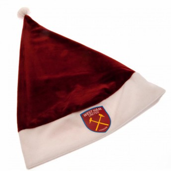 West Ham United zimní čepice Supersoft Santa Hat