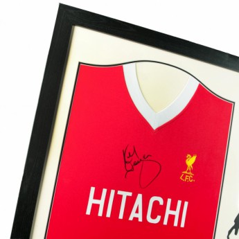 FC Liverpool zarámovaný dres Dalglish Signed Shirt Silhouette