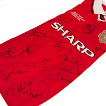 Legendy fotbalový dres Manchester United 1999 Champions League Final Signed Shirt