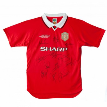 Legendy fotbalový dres Manchester United 1999 Champions League Final Signed Shirt