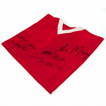 Legendy fotbalový dres Manchester United 1958 Busby Babes Signed Shirt