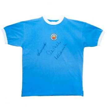 Legendy fotbalový dres Manchester City Bell / Lee / Summerbee replica 1972 shirt