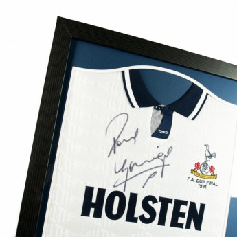 Tottenham Hotspur zarámovaný dres Gascoigne Signed Shirt (Framed)