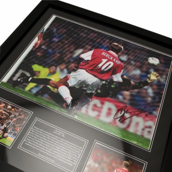 Legendy obrázek v rámečku FC Arsenal Bergkamp Signed Framed Print