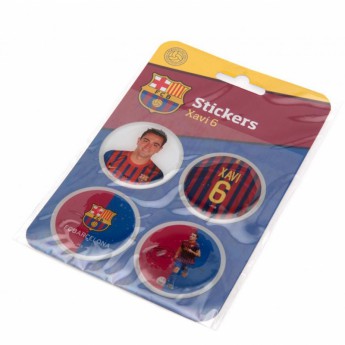 FC Barcelona samolepky 3D Stickers 4pk Xavi