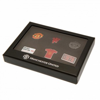 Manchester United set odznáčků 6 Piece Badge Set