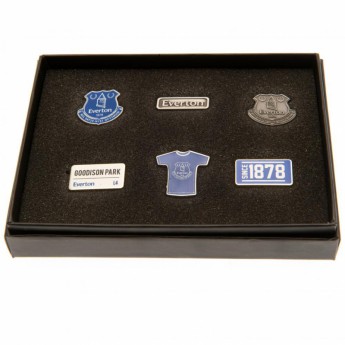 FC Everton set odznáčků 6 Piece Badge Set