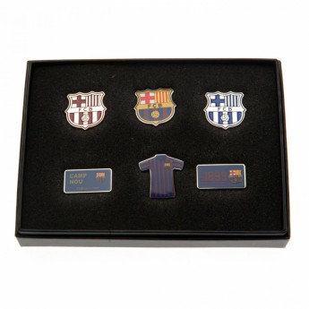 FC Barcelona set odznáčků 6 Piece Badge Set