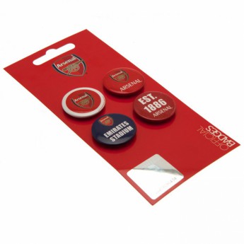 FC Arsenal set odznáčků Button Badge Set