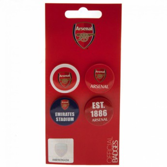 FC Arsenal set odznáčků Button Badge Set