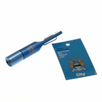 Manchester City klíčenka Keyring Torch