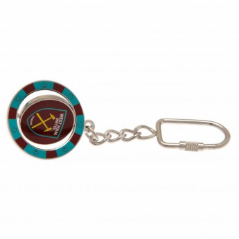 West Ham United přívěšek na klíče Spinner Keyring PC