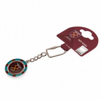 West Ham United přívěšek na klíče Spinner Keyring PC