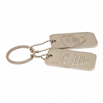 FC Arsenal klíčenka Dog Tag Keyring