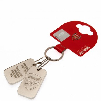 FC Arsenal klíčenka Dog Tag Keyring